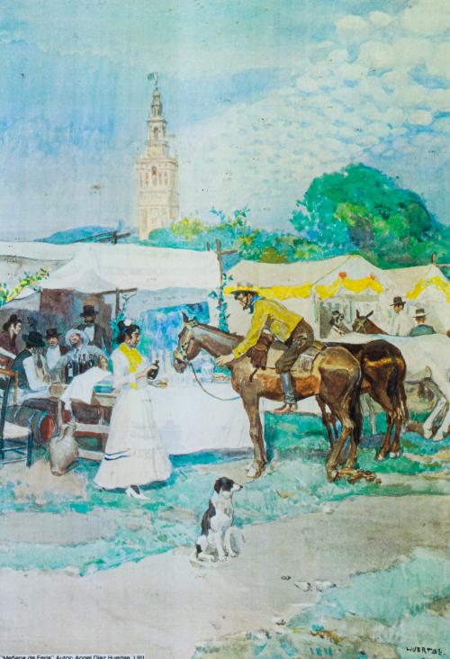 ÁNGEL DÍAZ HUERTAS (Córdoba, 1866 - Dos hermanas, 1937), Ca