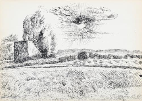 692   -  <p><span class="object_author">BENJAMIN PALENCIA (Barrax, 1897– Madrid, 1980) - Amanecer</span></p>
