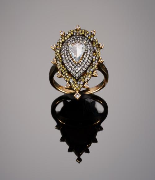 582   -  <p><span class="object_title">Sortija estilo vintage con diamantes</span></p>