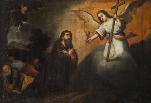 ESCUELA SEVILLANA. Segunda mitad del siglo XVII, La oración