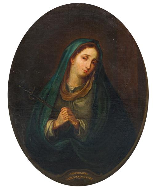 606   -  <p><span class="object_author">ESCUELA ITALIANA. Siglo XVIII - Dolorosa</span></p>