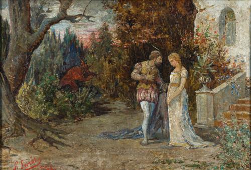 RAFAEL SENET  PÉREZ(Sevilla, 1856-Sevilla, 1926), Fausto, M