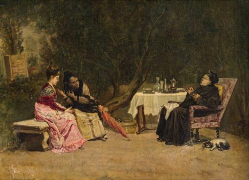 JOSÉ NAVARRO LLORENS (Valencia, 1867-1923). Siglo XIX , La 