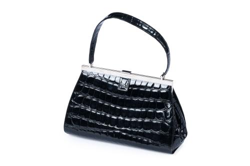 BALENCIAGA, Bolso de piel.