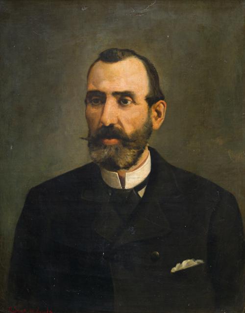 668   -  <p><span class="object_author">MANUEL LOSADA PÉREZ DE NENÍN (Bilbao,  1865 - 1949) - Retrato de gentil hombre</span></p>