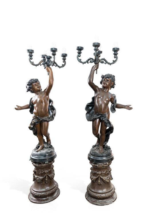 "Danzantes de la primavera"Gran pareja de jóvenes semides