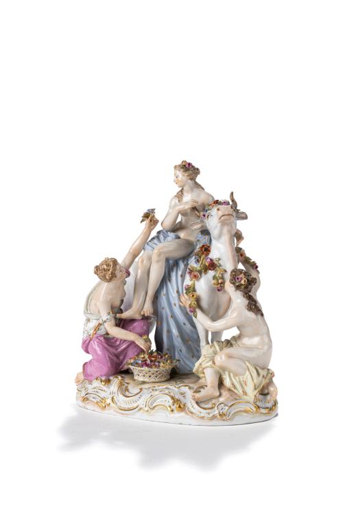 92   -  <p><span class="object_title">Grupo de porcelana de Meissen (1860-1924)</span><br></p>