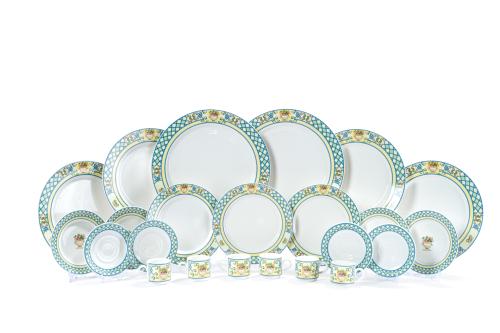 VILLEROY & BOCH, "French Garden Orange"Set en porcelana e