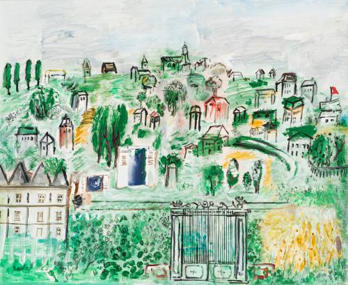754   -  <p><span class="object_author">CARLOS NADAL FARRERAS (París, 1917 - Barcelona, 1998) - Jardín en Provence</span></p>