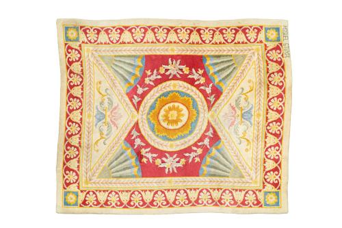 Alfombra española en lana firmada Miguel Stuyck, de diseño 