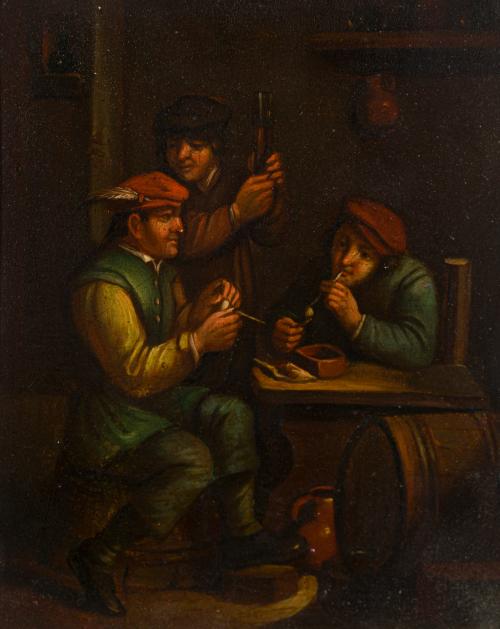 ESCUELA ESPAÑOLA.  Primera mitad del siglo XVIII, Ecce Homo