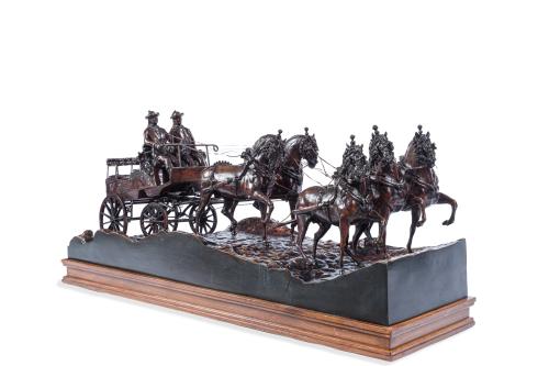 EDUARDO SORIANO MENÉNDEZ  (1941-2007)"Paseo en carruaje"