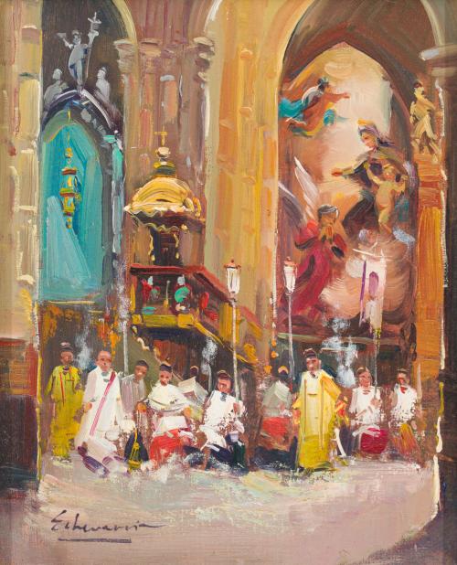 FEDERICO DE ECHEVARRIA URIBE (1911-2004, Bilbao). Siglo XX,