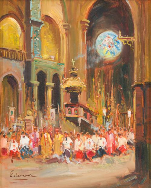 FEDERICO DE ECHEVARRIA URIBE (1911-2004, Bilbao). Siglo XX,