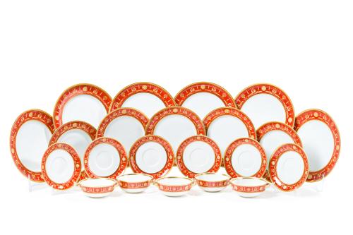 Vajilla en porcelana de Vista Alegre, Portugal, s. XXMode