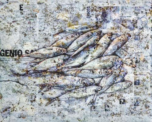 843   -  <p><span class="object_author">FERNANDO MANSO (Madrid, 1961) - Peces</span></p>