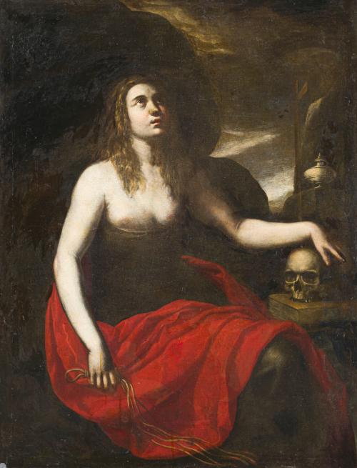 ESCUELA NAPOLITANA. Segunda mitad del siglo XVII, Santa Mar