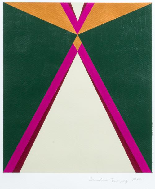 SANDRA MAZOY (Ciudad de México, 1975), Griñón, Acrílico sob