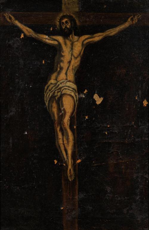 358   -  <p><span class="object_author">ESCUELA ESPAÑOLA PPS. S. XX - Cristo</span></p>