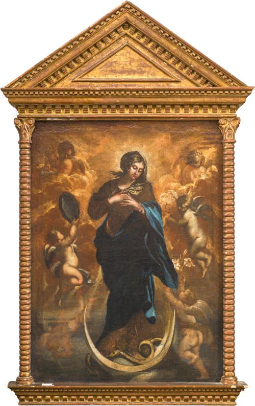 ESCUELA MADRILEÑA. Segunda mitad del siglo XVII, Inmaculada