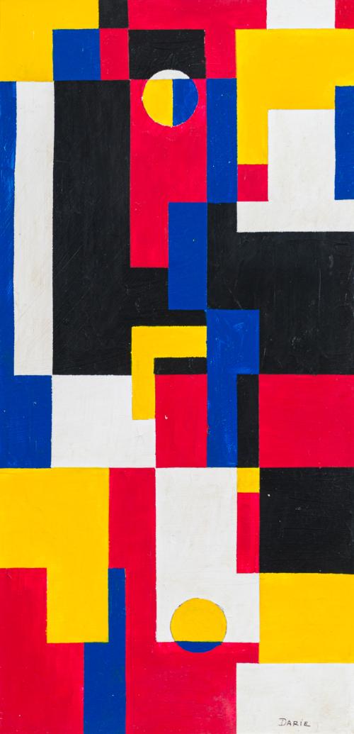 SANDU DARIÉ (Rumania, 1908 - Cuba, 1991), Sin título, Óleo 