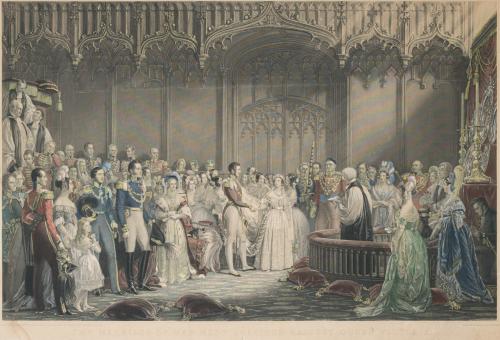 Charles Eden Wagstaff (Londres 1808-1850), Matrimonio de la