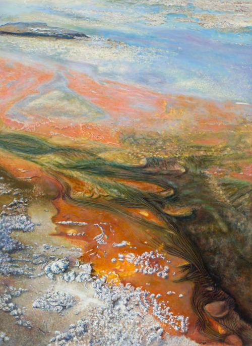 CARMEN MARCOS (Madrid, 1953), Tierra de geíseres. Atacama (