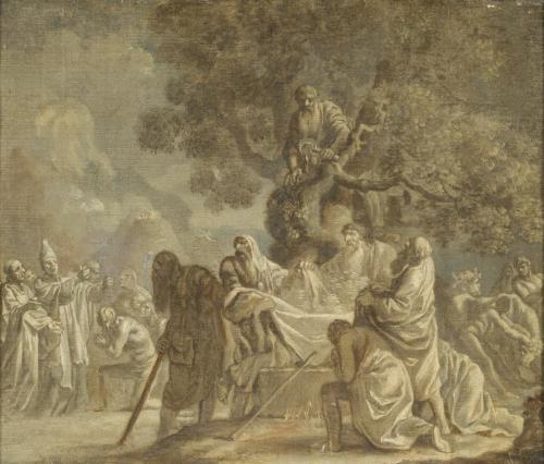 JAMES BARRY (Cork, 1741 -  1806). Hacia 1752, Los druidas e