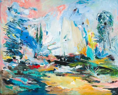 LIKA SHKHVATSABAIA (Georgia, 1972), Somewhere over the rain