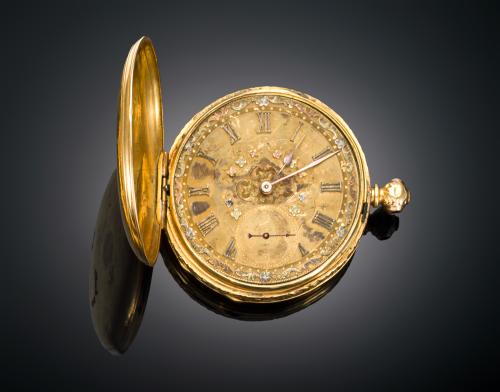 1115   -  <p><span class="object_title">RELOJ DE BOLSILLO PATEN.LEVER  ISABELINO DE SABONETA EN ORO AMARILLO DE 18 K</span></p>