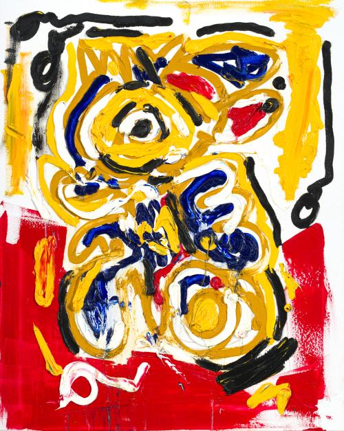 DAVID BRUSH (Madrid, 1979), Sin título, Óleo sobre lienzo 