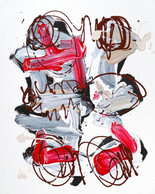 DAVID BRUSH (Madrid, 1979), Sin título, Acrílico sobre lien