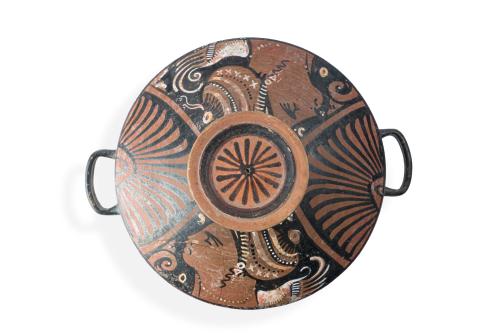 MAGNA GRECIA (siglo IV a.C.), Lékanis , Cerámica de figura