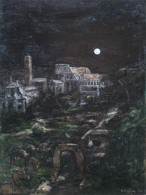 TOMÁS BALEZTENA (Madrid, 1975), Roma a la luz de la luna , 