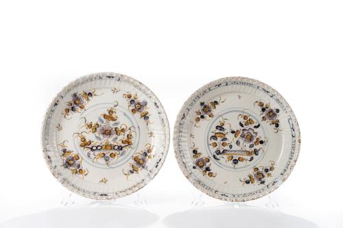 197   -  <p><span class="object_title">Plato de cerámica esmaltada de Triana, Sevilla. S.XVIII</span><br></p>