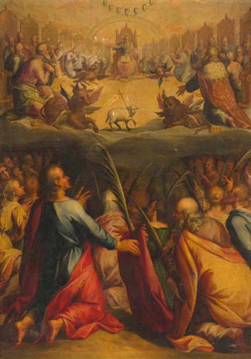 488   -  <p><span class="object_author">ESCUELA FLORENTINA. Segunda mitad del siglo XVI - La Gloria</span></p>