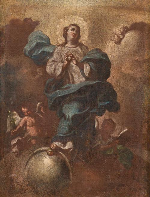 ATRIBUIDA A FRANCESCO DI MURA(Nápoles, 1696-1782). Primera 
