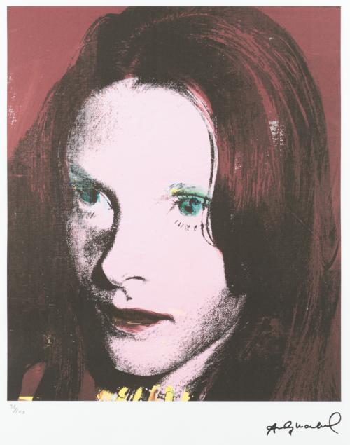 ANDY WARHOL (Pittsburgh, 1928 - Nueva York, 1987), Sandy Br