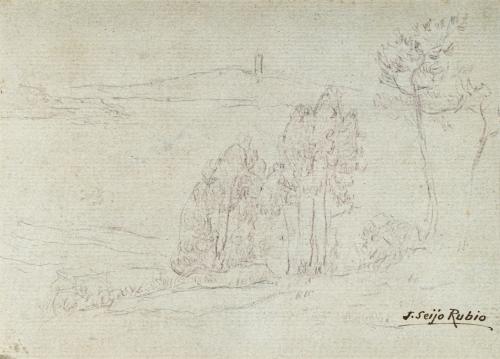 665   -  <p><span class="object_author">JOSÉ SEIJO RUBIO (Madrid, 1881 - La Coruña, 1970)  - Paisaje</span></p>