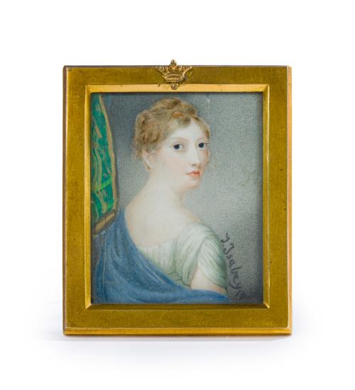 ESCUELA FRANCESA. Primera década del siglo XIX, Retrato de 