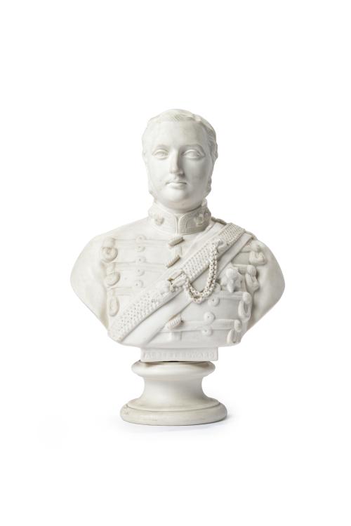 ESCUELA INGLESA, S. XIXBusto representando a joven milita