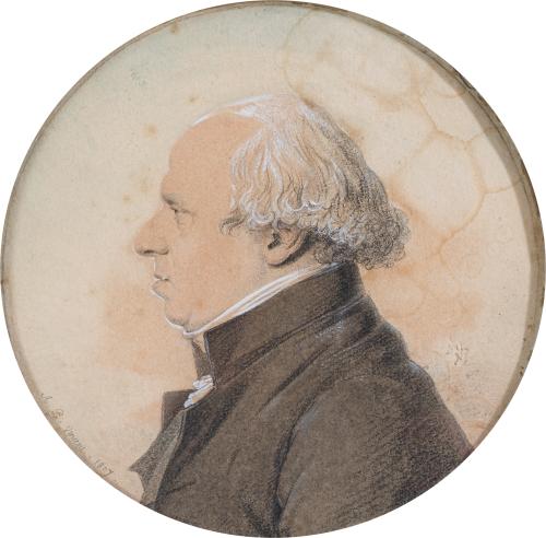 ANTOINE PAUL VICENT (fl. 1798-1825). 1807, Retrato de cabal