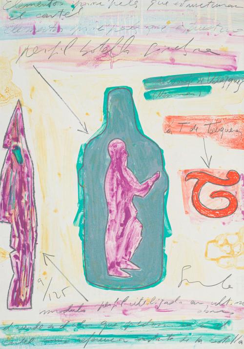 JUAN GOMILA (Barcelona, 1942), Conjunto de seis litografías