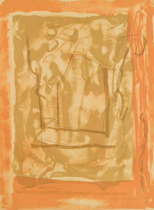 708   -  <p><span class="object_author">ALBERT RÀFOLS-CASAMADA (Barcelona, 1923 - 2009) - Sin título</span></p>