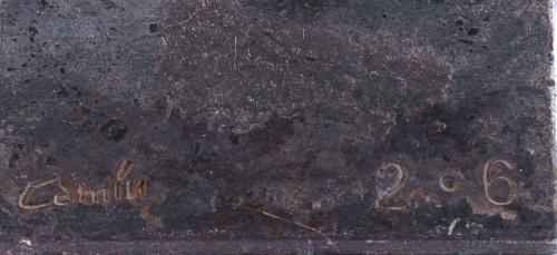 JOAQUÍN RUBIO CAMÍN (Gijón, 1929-2007), Candelabro, Hierro 