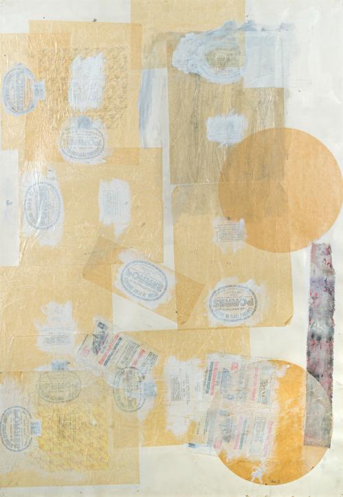 JOAQUÍN BARÓN (Ciudad Real, 1970), Sin título, Óleo y colla