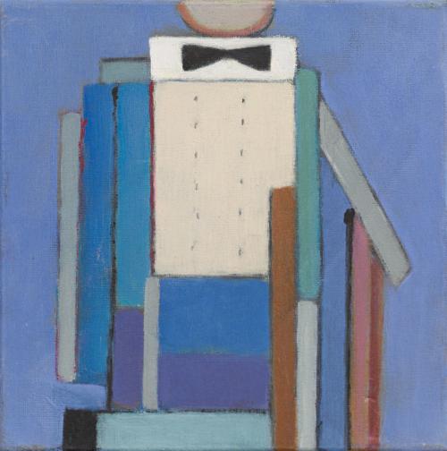 TRINIDAD FERNÁNDEZ (Avilés, 1937), Pajarita, Óleo sobre lie