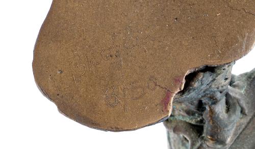ENRIQUE BROGLIA (Montevideo, 1942-2013), Sin título, Bronce