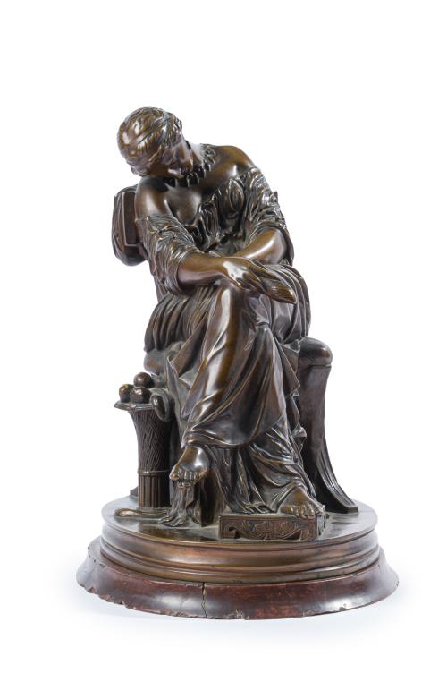 FERDINAND BARBEDIENNE (1810-1892) "Penelope"Escultura e