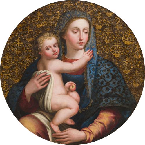 ESCUELA ITALIANA. Primera mitad del siglo XVI, Tondo de la 